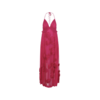 DRIES VAN NOTEN DRINA EMB DRESS FUCHSIA