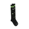 MARTINE ROSE MARTINE ROSE SHEER FOOTBALL SOCK BLACK