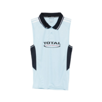 SHRUNKEN STRETCH FOOTBALL VEST BLUE LIGHT BLUE