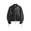 OUR LEGACY YUREI JACKET WHISKER BLACK BUFFED LAMBSKIN