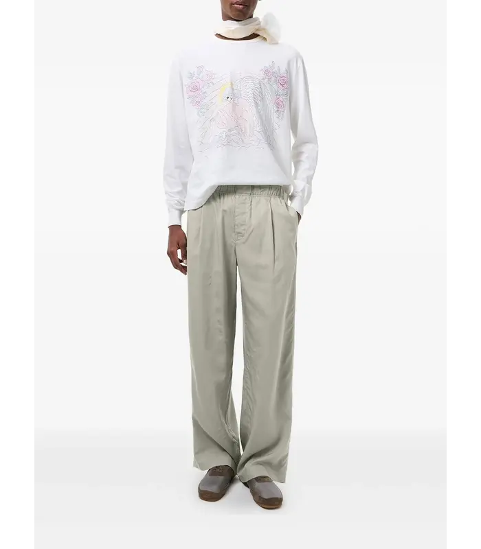 LEISURE TROUSER WILLOW GREY SOFTFLOW TENCEL