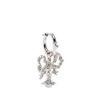 FLORINDELLA EARRINGS PLATINUM / WHITE