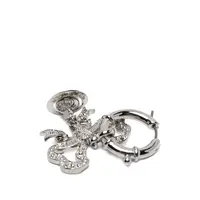 FLORINDELLA EARRINGS PLATINUM / WHITE