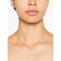 OLYMPIA CZ PENDANT GOLD / WHITE CHAMPAGNE