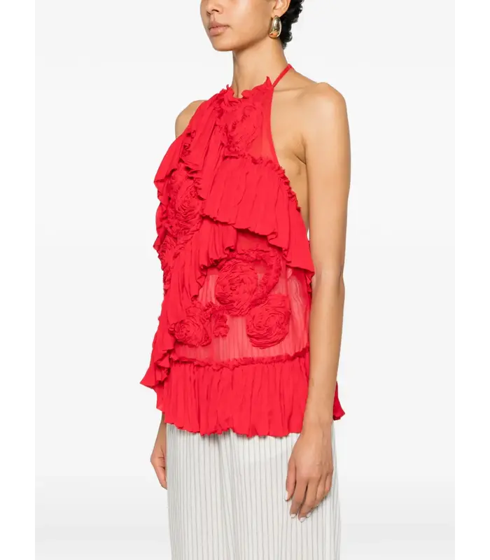 CALLAS EMB 3376 SHIRT RED