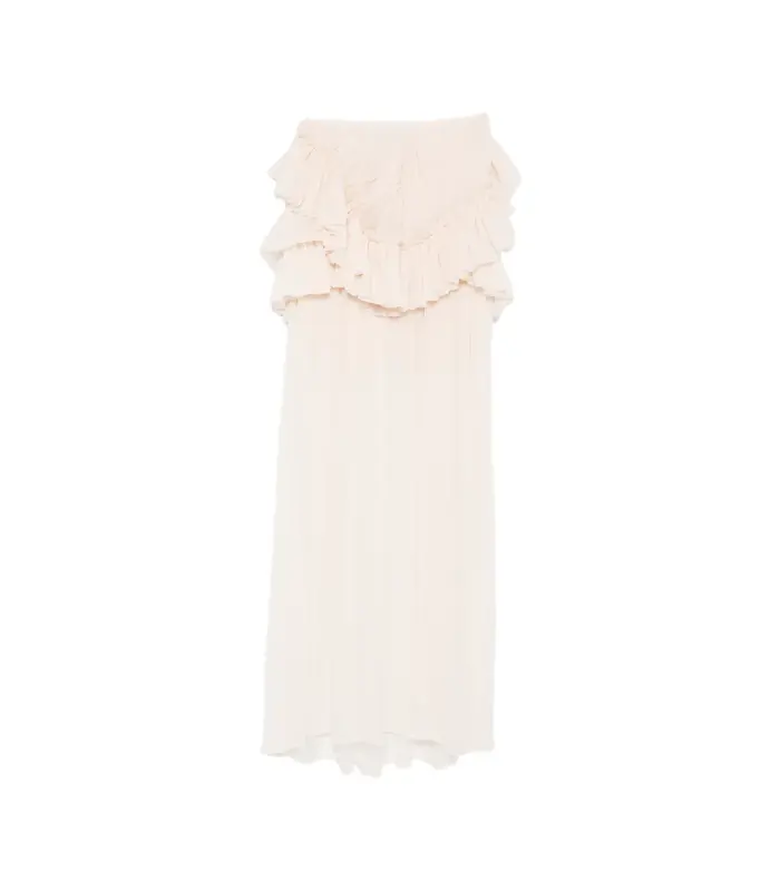 SHELBY LONG 3040 SKIRT ECRU