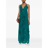 DRINA EMB 3376 DRESS PETROL