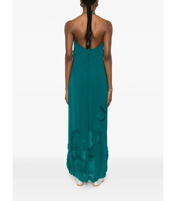 DRINA EMB 3376 DRESS PETROL