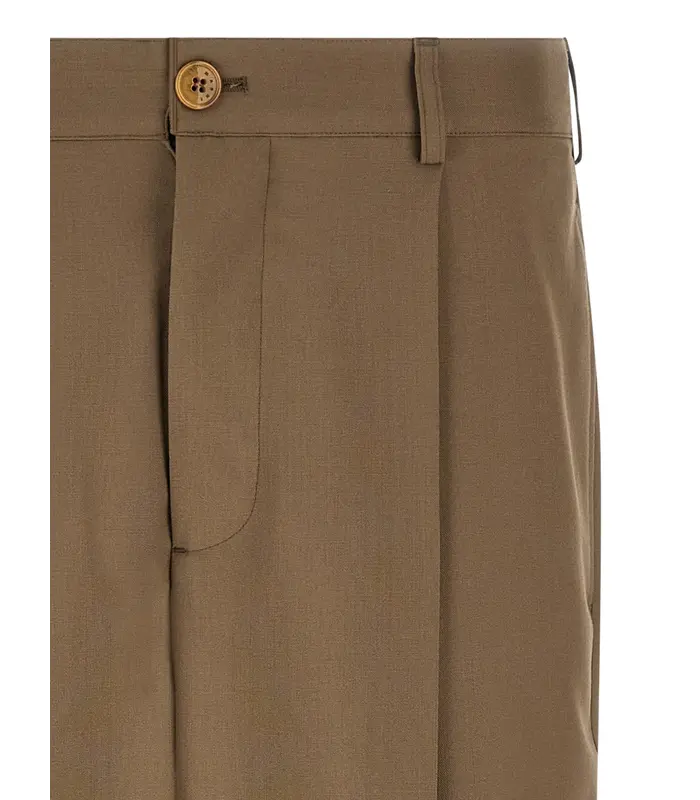 TROUSERS BROWN