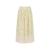 SKIRT YELLOW MULTI COLOR