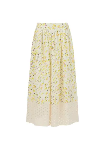 MARNI skirt yellow multi color