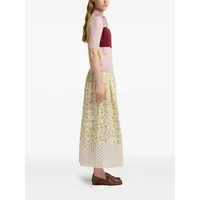 SKIRT YELLOW MULTI COLOR