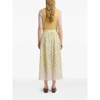 SKIRT YELLOW MULTI COLOR