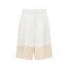 MARNI BERMUDA TROUSERS WHITE