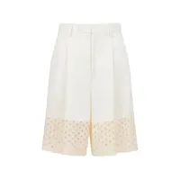 BERMUDA TROUSERS WHITE