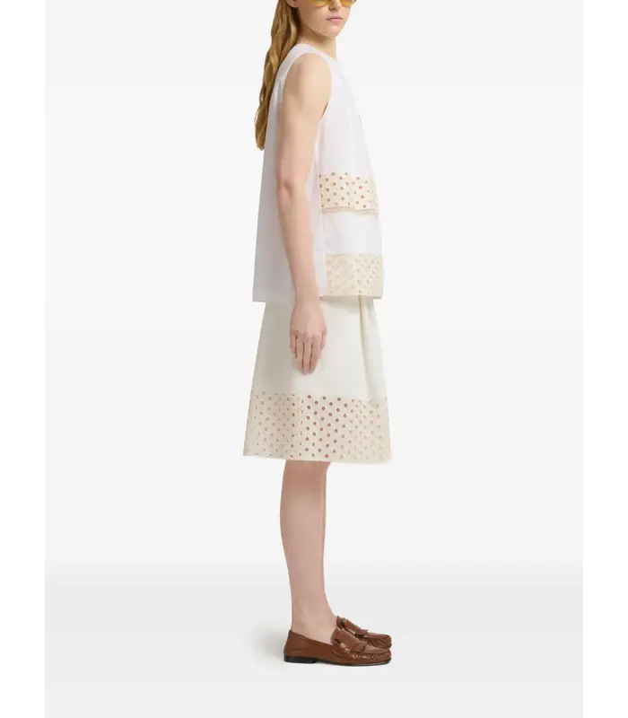 BERMUDA TROUSERS WHITE