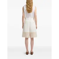 BERMUDA TROUSERS WHITE