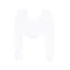 VIVIENNE WESTWOOD SUNDAY CORSET TOP WHITE STRIPE