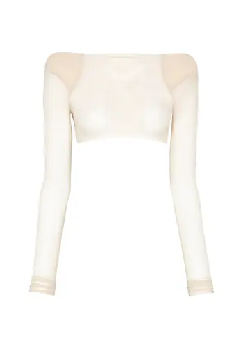 RICK OWENS t-shirt helm top sand