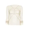 RICK OWENS T-SHIRT TEMPLE TOP SAND