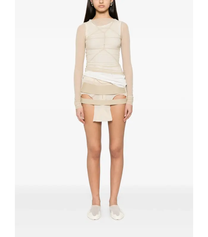 T-SHIRT TEMPLE TOP SAND