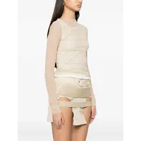T-SHIRT TEMPLE TOP SAND