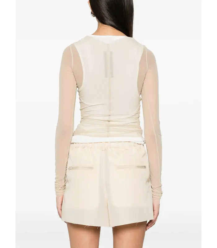 T-SHIRT TEMPLE TOP SAND
