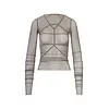 RICK OWENS T-SHIRT TEMPLE TOP DUST