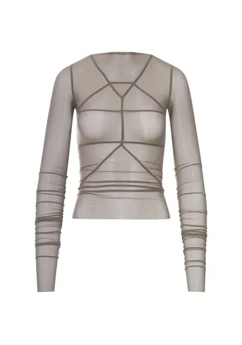 RICK OWENS t-shirt temple top dust