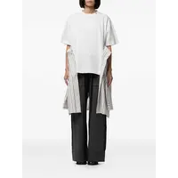 COMBINED TEE/SHIRTS DRESS WHITE