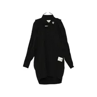 W SLEEVE SHIRTS DRESS BLACK