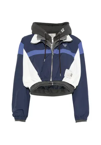 MAISON MIHARA YASUHIRO triple layerd nylon parka navy