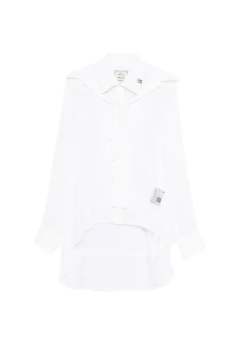 MAISON MIHARA YASUHIRO double layered shirts white