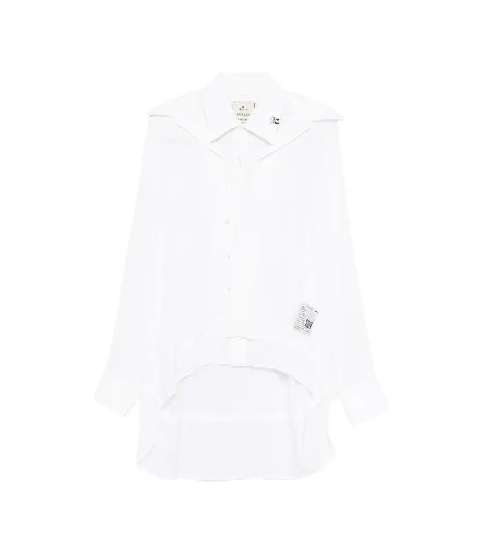 DOUBLE LAYERED SHIRTS WHITE