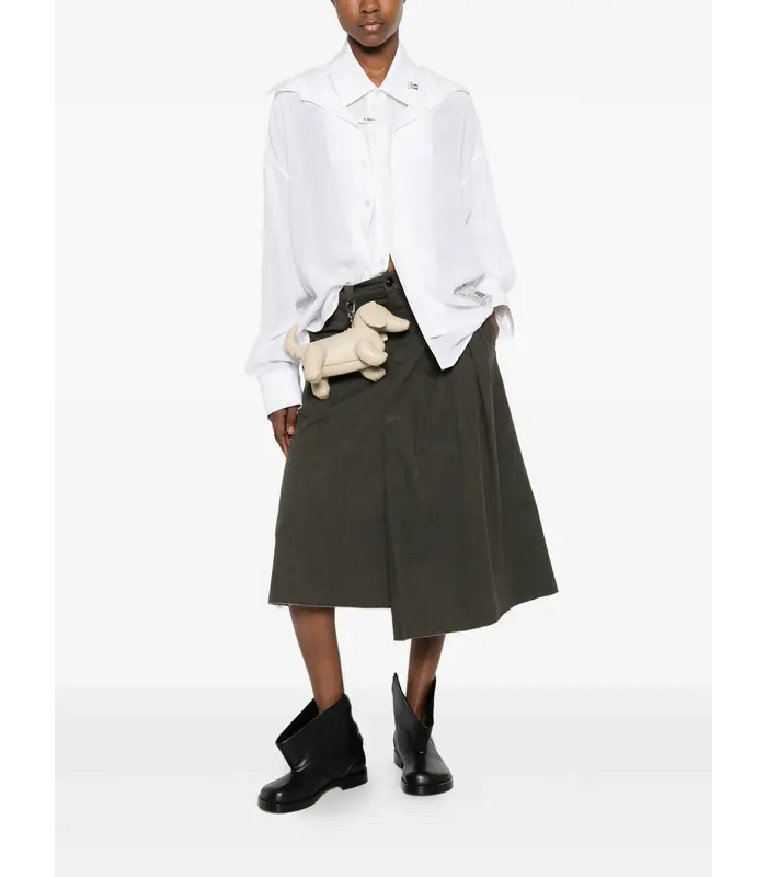 DOUBLE LAYERED SHIRTS WHITE