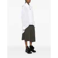 DOUBLE LAYERED SHIRTS WHITE