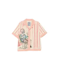 Technicolor Dreams Button Up Pink