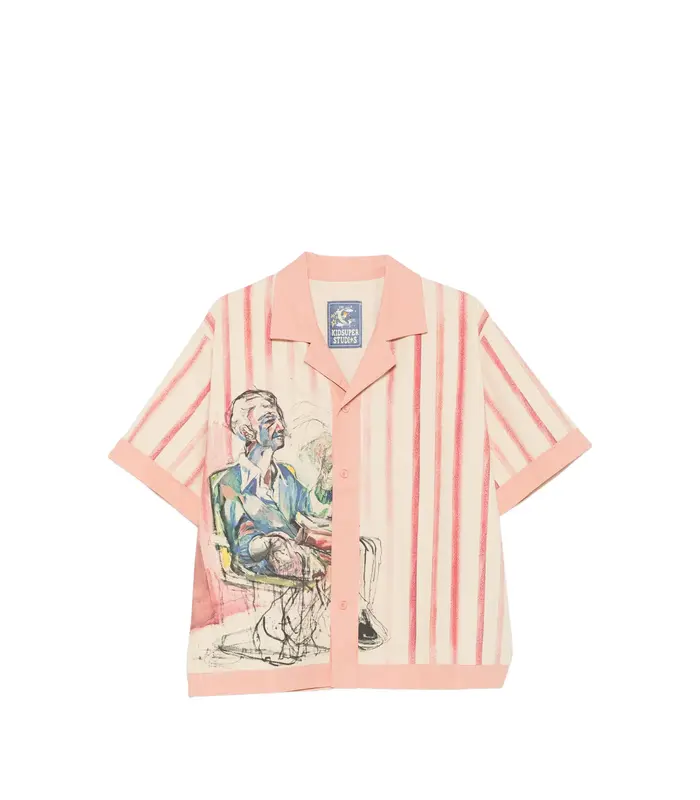 Technicolor Dreams Button Up Pink