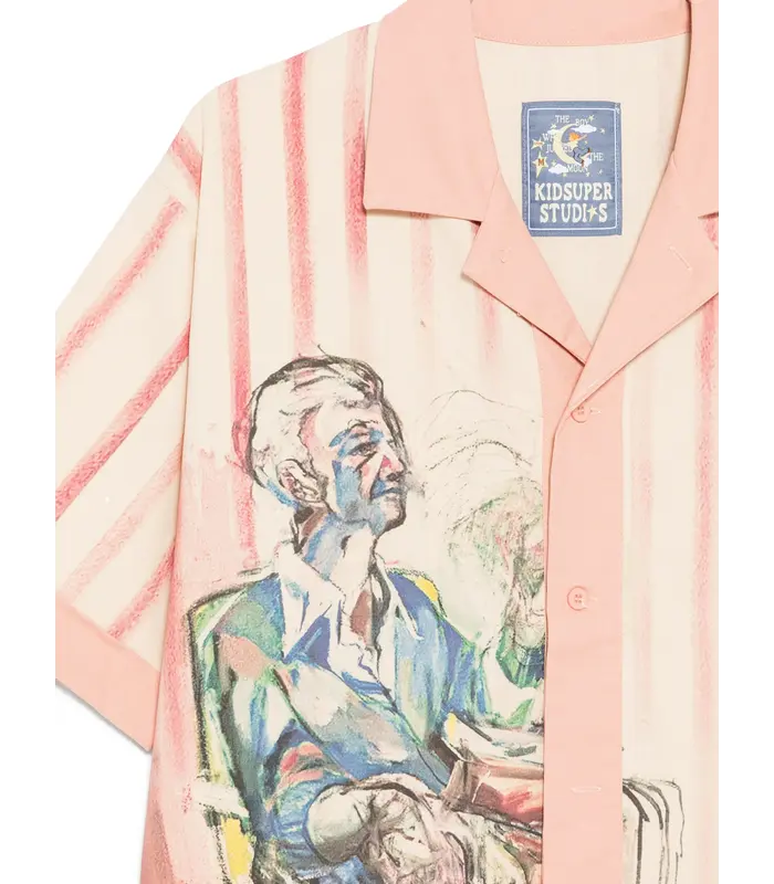 Technicolor Dreams Button Up Pink
