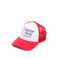 Puff print Trucker Hat Red