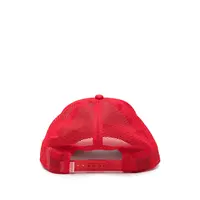 Puff print Trucker Hat Red