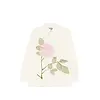 KIDSUPER Flower Applique button up shirt White