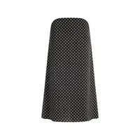 POLKA DOTS SKIRT WOMAN BLACK/WHITE