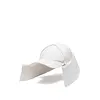 JEAN-PAUL GAULTIER DENIM DRILL BOB MARINE HAT WHITE
