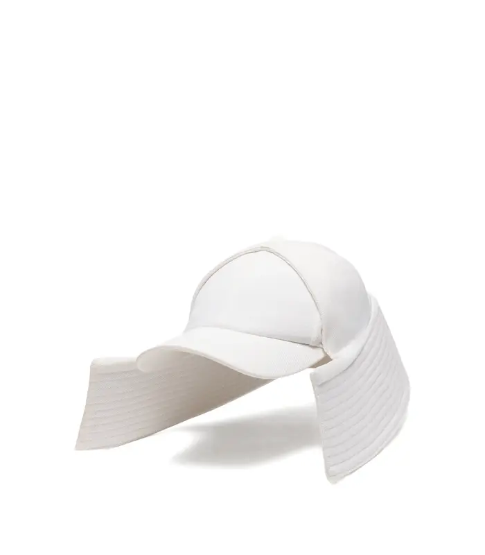 DENIM DRILL BOB MARINE HAT WHITE