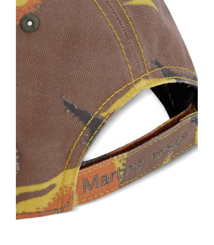 COLLAGE CAP ORANGE CAMO GREY
