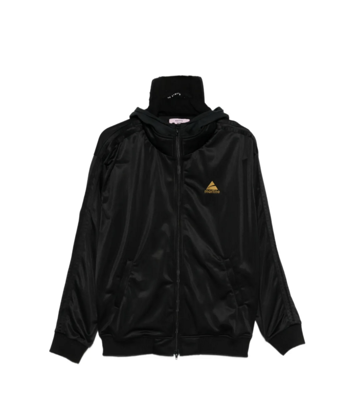 HOOD CAP TRACK JACKET BLACK
