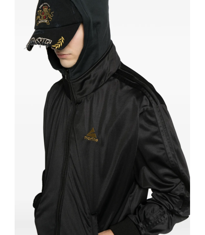 HOOD CAP TRACK JACKET BLACK