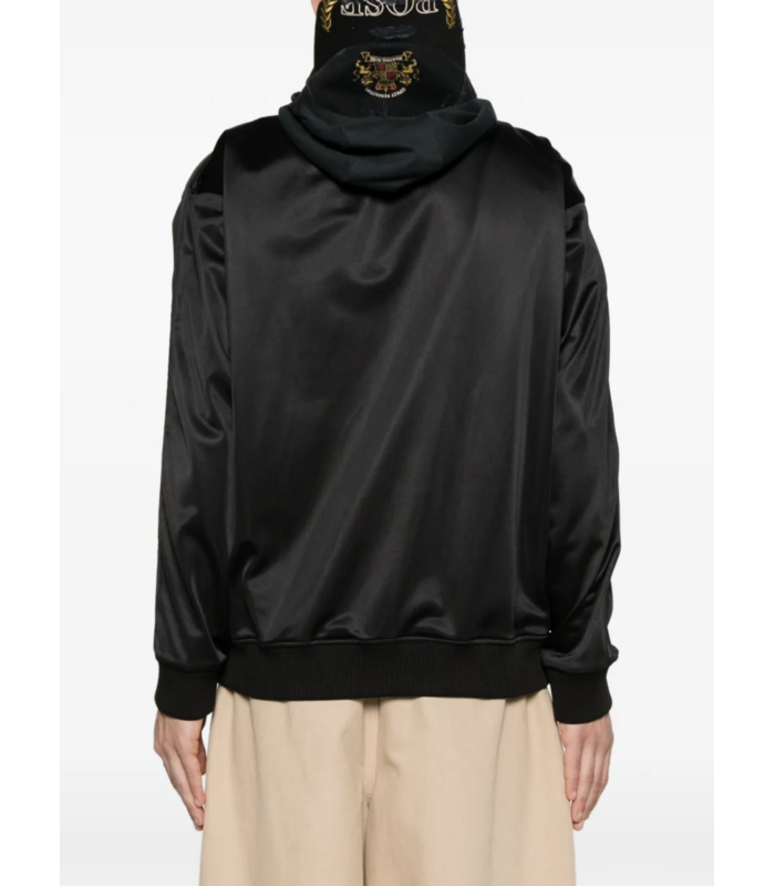 HOOD CAP TRACK JACKET BLACK