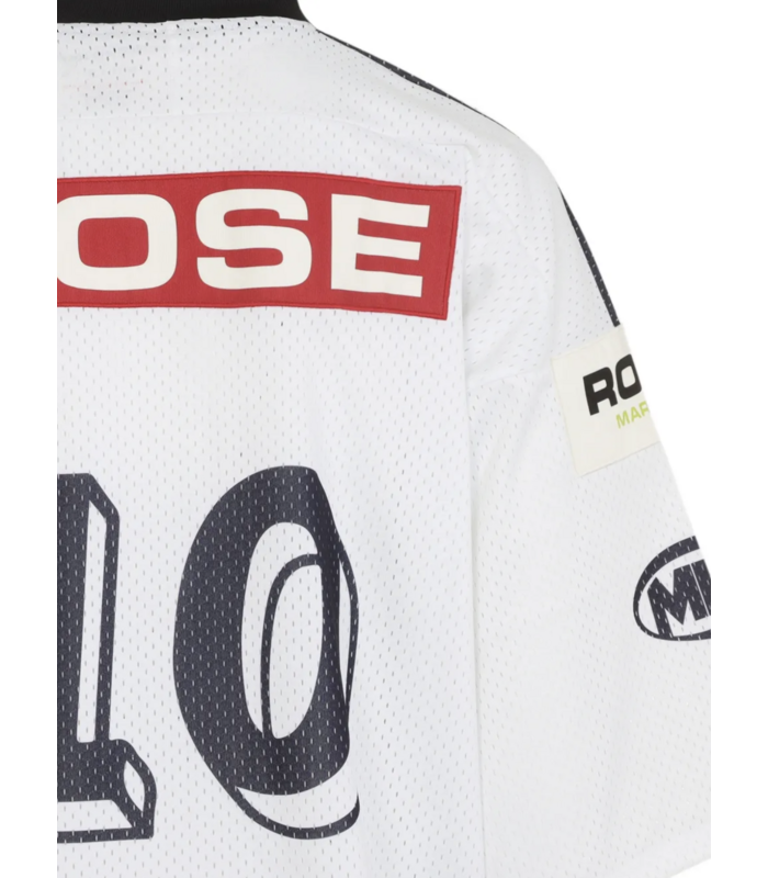 OVERSIZED HOCKEY TOP WHITE BLUE